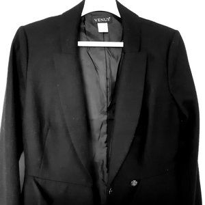 Venus Black fitted stylish sexy blazer